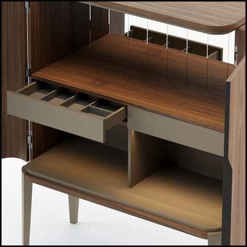 Bar 174 - Nova Walnut noyer - Pacific Compagnie.