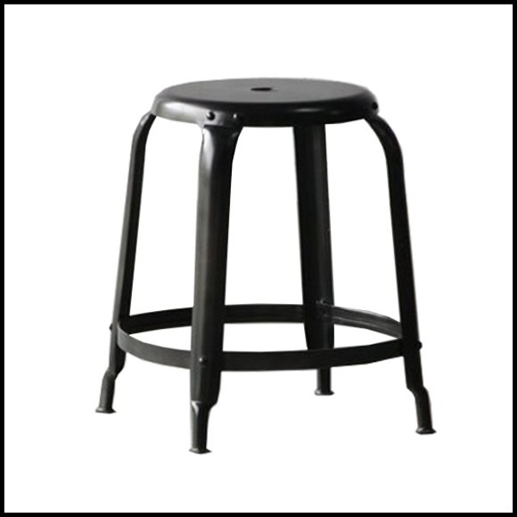 Stool Manufactori - mob. En acier brut - Turn 45
