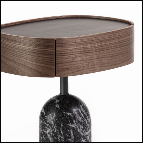 Bedside Table 163-Stelle Night Gray