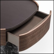 Table de Nuit 163 - Stelle Night Grey design - Pacific Compagnie.