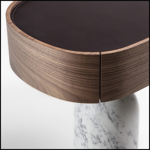 Table de nuit 163 - Stelle Night White chambre - Pacific Compagnie.