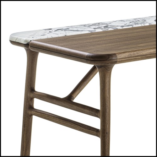 Bureau 163 - Tandem Walnut travail - Pacific Compagnie.