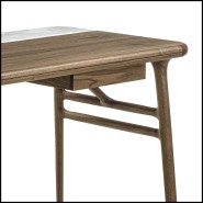 Bureau 163 - Tandem Walnut intérieur - Pacific Compagnie.