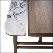 Bureau 163 - Tandem Walnut design - Pacific Compagnie.