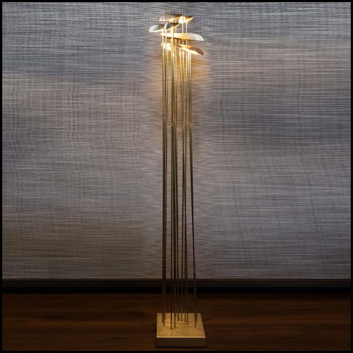 Lampadaire 225 - Fins - Noir - Pacific Compagnie.