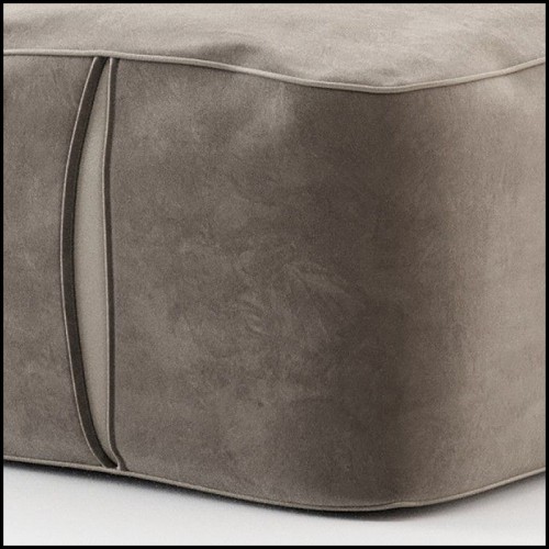 Pouf 174 - Sheffield Grey - Tissu - Pacific Compagnie.
