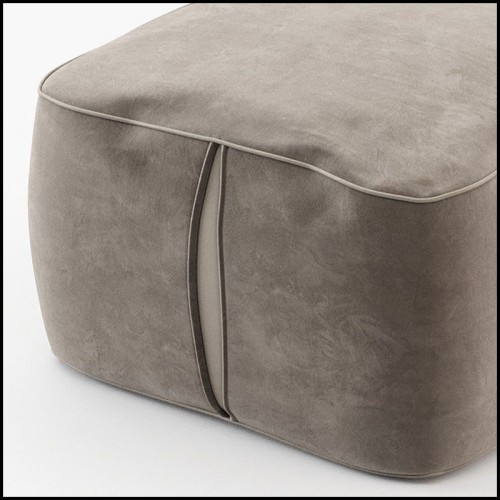 Pouf 174 - Sheffield Grey - Confortable - Pacific Compagnie.
