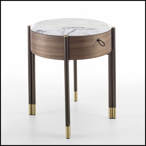 Table d'appoint 163 - Talia White - Pratique - Pacific Compagnie.