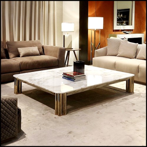 Table basse 150 - Ambra - forme ronde - Pacific Compagnie.