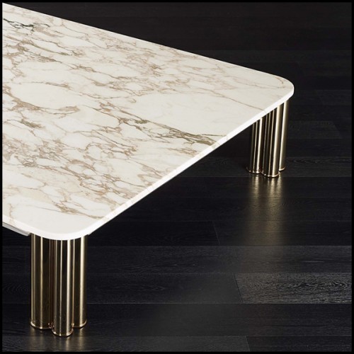 Table basse 150 - Ambra - pieds métal - Pacific Compagnie.