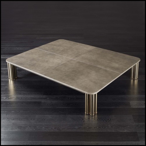 Table basse 150 - Ambra - plateau verre - Pacific Compagnie.