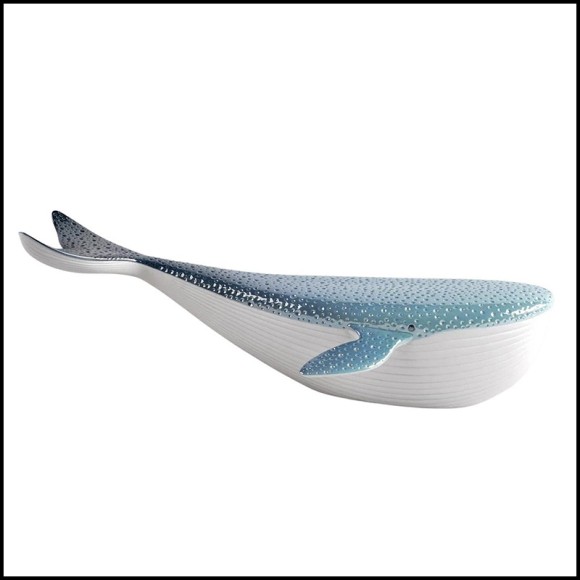 Sculpture 226 - Baleine bleue - sculpture moderne - Pacific Compagnie.