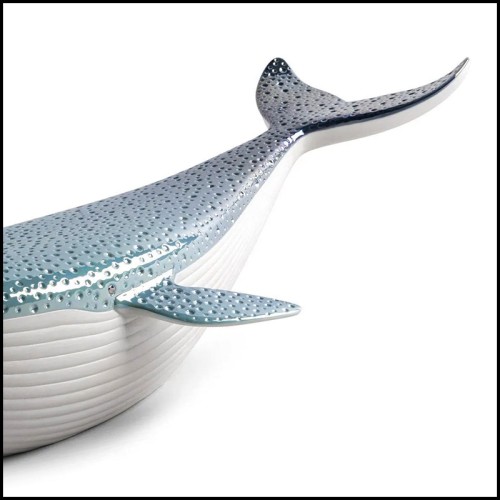 Sculpture 226 - Baleine bleue | Sculpture 226-Blue Whale craft - Pacific Compagnie.