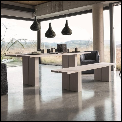 Table de repas 30 - Ekta - plateau bois - Pacific Compagnie.