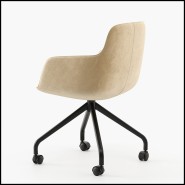 Chaise de bureau 174 - Hilton Office - vue de profil - Pacific Compagnie.