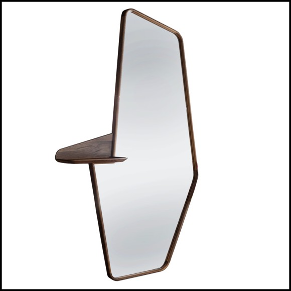 Miroir 163 - Shelfy Portrait - Luxury mirror with shelf, Miroir 163-Shelfy Portrait - Pacific Compagnie.