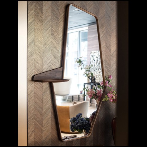 Miroir 163 - Shelfy Portrait - dans une chambre - Pacific Compagnie.