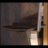 Miroir 163 - Shelfy Portrait - design mural - Pacific Compagnie.