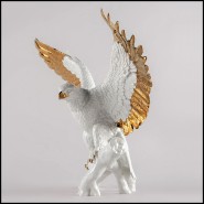 Sculpture 226 - White Eagle | Sculpture 226-White Eagle decor - Pacific Compagnie.