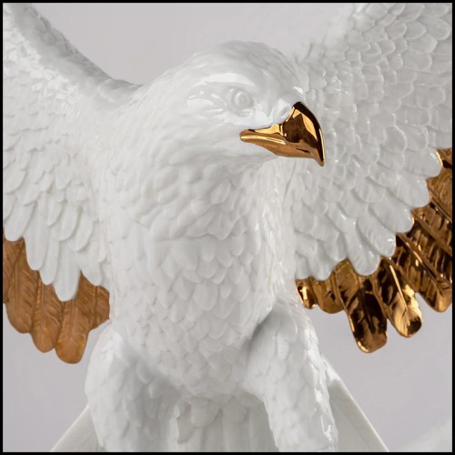 Sculpture 226 - White Eagle | Sculpture 226-White Eagle detail - Pacific Compagnie.
