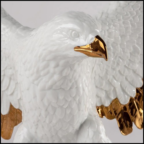 Sculpture 226 - White Eagle | Sculpture 226-White Eagle white - Pacific Compagnie.