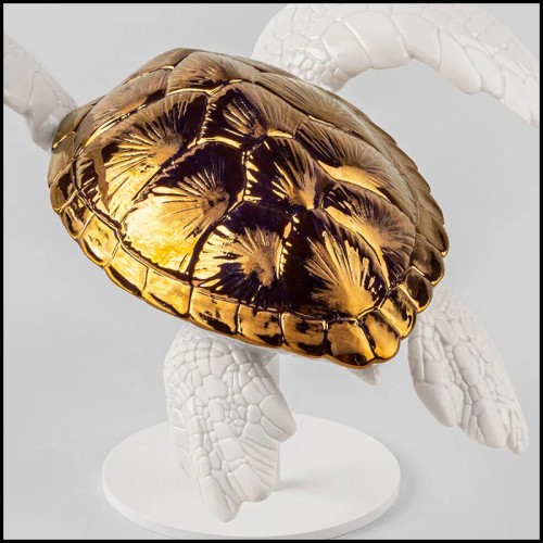 Sculpture 226 - White Tortoise A - intérieur design - Pacific Compagnie.