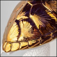 Sculpture 226 - White Tortoise A - détail texture - Pacific Compagnie.