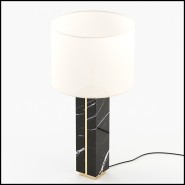 Lampe à poser 174 - Dounia Marble - Chevet marbre - Pacific Compagnie.
