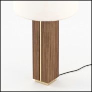 Table Lamp 174-Dounia Walnut