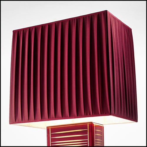 Lampe 182 - Cardinal Murano - Handcrafted Murano glass table lamp - Pacific Compagnie.