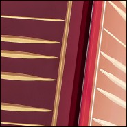 Lampe 182 - Cardinal Murano - Rouge intense - Pacific Compagnie.