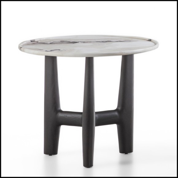 Table d'appoint 163 - Logi Marble - Timeless and versatile side table design - Pacific Compagnie.