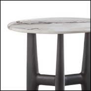 Table d'appoint 163 - Logi Marble - Modern accent table with Logi design - Pacific Compagnie.