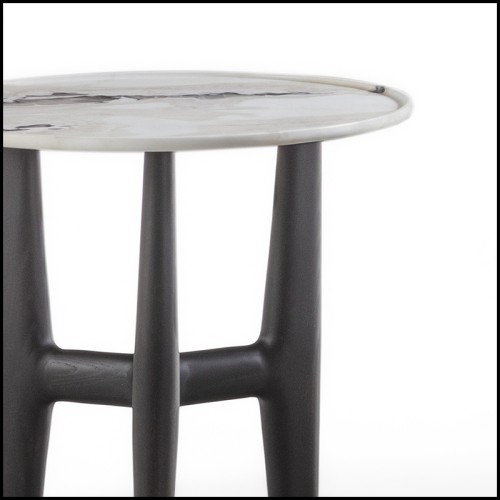 Table d'appoint 163 - Logi Marble - Sleek and sophisticated side table for decor - Pacific Compagnie.