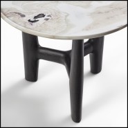 Table d'appoint 163 - Logi Marble - Compact and stylish table for small spaces - Pacific Compagnie.