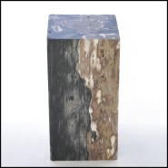 Side Table 221-Petrified Wood N°G