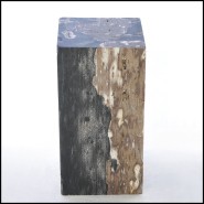 Table d'appoint 221 - Petrified Wood N°G - Esprit Brut - Pacific Compagnie.