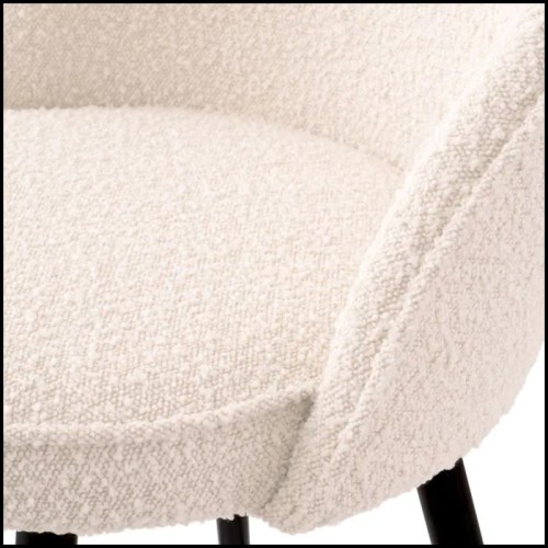 Bar Stool Bouclé Cream Eichholtz - Cooper