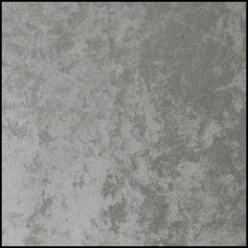 Tabouret de Comptoir Velours Gris 24 - Cooper - Douceur Velours - Pacific Compagnie.