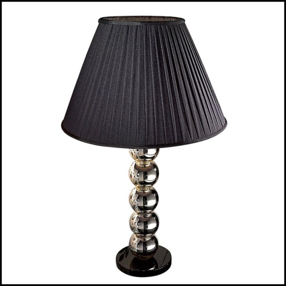 Lampe à poser 182 - Ritmo Murano - Elegant glass table lamp with murano style - Pacific Compagnie.