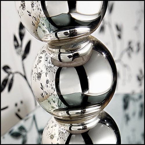 Lampe à poser 182 - Ritmo Murano - Exclusive ritmo murano table lamp with glass shade - Pacific Compagnie.