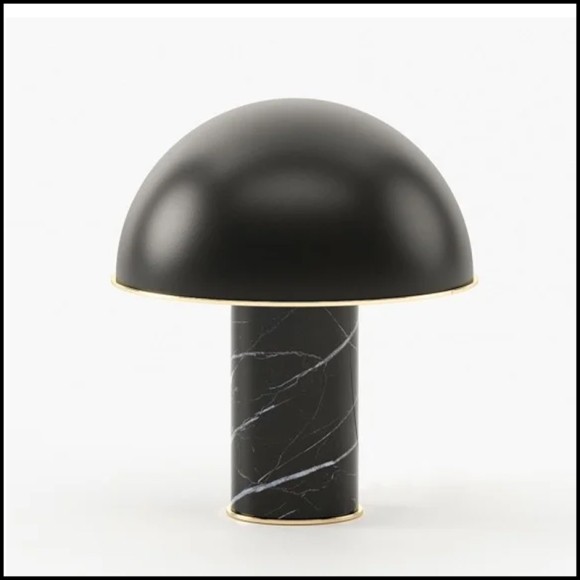 Lampe 174 - Dallas Marble - Stunning marble table lamp with sleek lines - Pacific Compagnie.