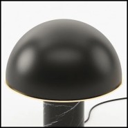 Lampe 174 - Dallas Marble - Modern table lamp featuring marble and metal - Pacific Compagnie.