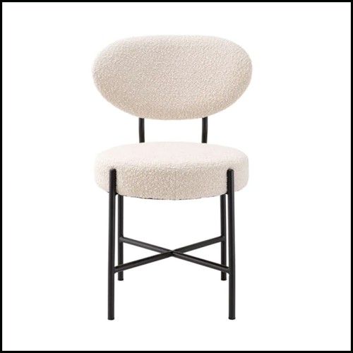 Chaises de Salle à Manger Crème 24 - Vicq - Style Élégant - Pacific Compagnie.