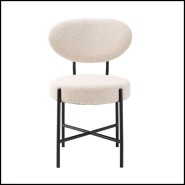 Chaises de Salle à Manger Crème 24 - Vicq - Style Élégant - Pacific Compagnie.