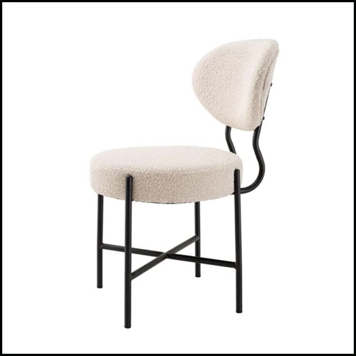 Chaises de Salle à Manger Crème 24 - Vicq - Design Intemporel - Pacific Compagnie.