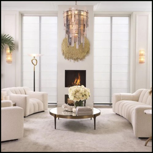 Table Basse Bronze L 24 - Artemisa - Rectangulaire - Pacific Compagnie.