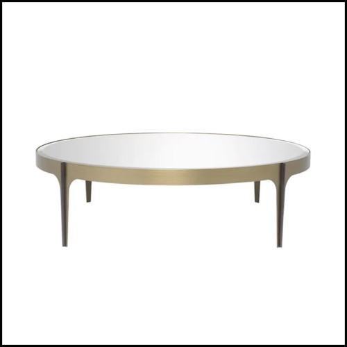 Bronze L Coffee Table Artemisa - Eichholtz
