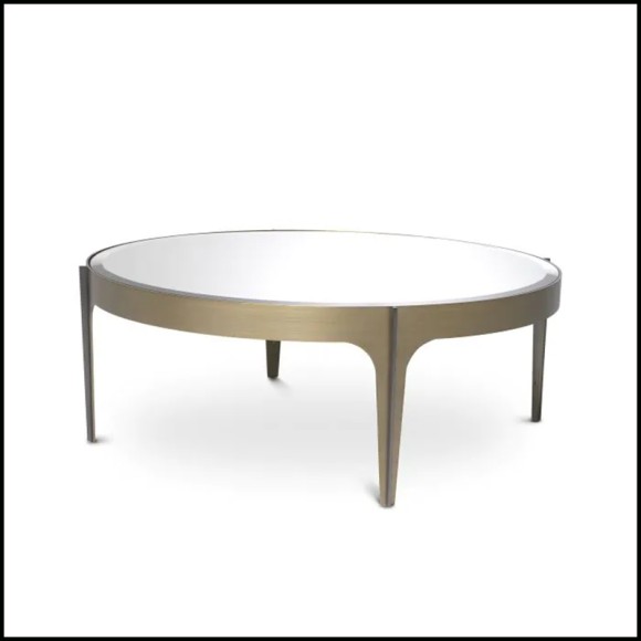 Table Basse Bronze S 24 - Artemisa - Ronde - Pacific Compagnie.