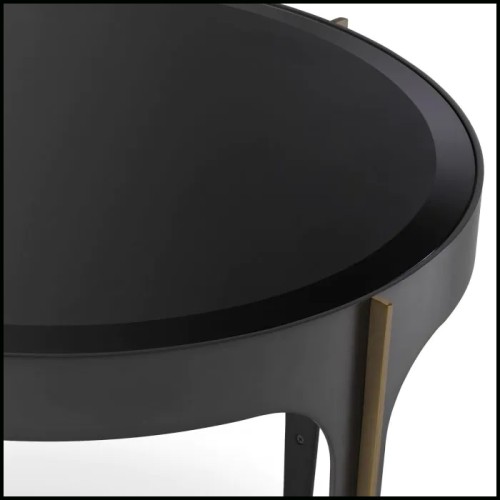 Black Side Table Artemisa - Eichholtz